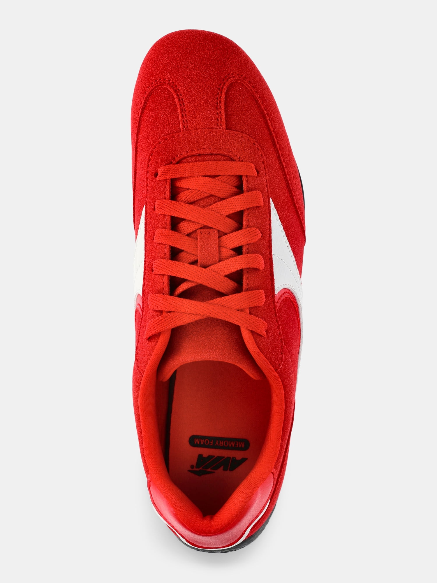 Avia Women's Faux Suede Athletic Lifestyle Sneakers