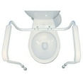 thumbnail image 2 of drive White / Gray Aluminum Toilet Safety Rail up to 300 lbs, 2 of 2