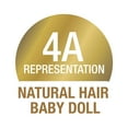 thumbnail image 2 of Littlelistas Lily 14-inch CROWNED Natural Hair Baby Doll & Accessories, Coily 4A Textured Hair, Medium Brown Complexion, Kids Toys for Ages 3 Up, An Extension of NATURALISTAS dolls, Designed and Devel, 2 of 6