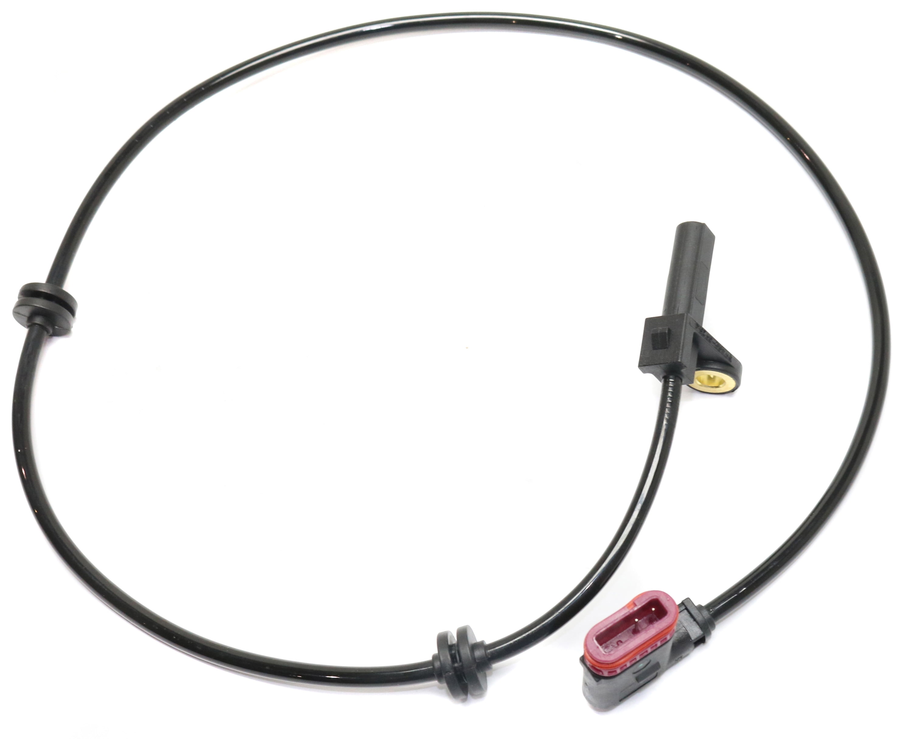 ABS Speed Sensor Compatible with 2007-2010 Mercedes Benz CL550, CL600, S550, S600, S65 AMG Rear, Driver or Passenger Side 12Cyl 5.5L Female Connector Pin Type 2-Prong Terminal