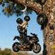 thumbnail image 1 of Decoración de pareja de motociclistas en acrílico plano 2D | Diseño dinámico de motociclista para árbol de Navidad y decoración de habitaciones | Regalo perfecto para amantes de las motos y parejas, 1 of 3