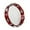 Red, variant on 10 Inch Handheld Tambourine Double Row Tambourine Drum Set Percussion Instrument Musical Educational Toy Instrument for Church Performance Kids Adults with Tuning Key Red