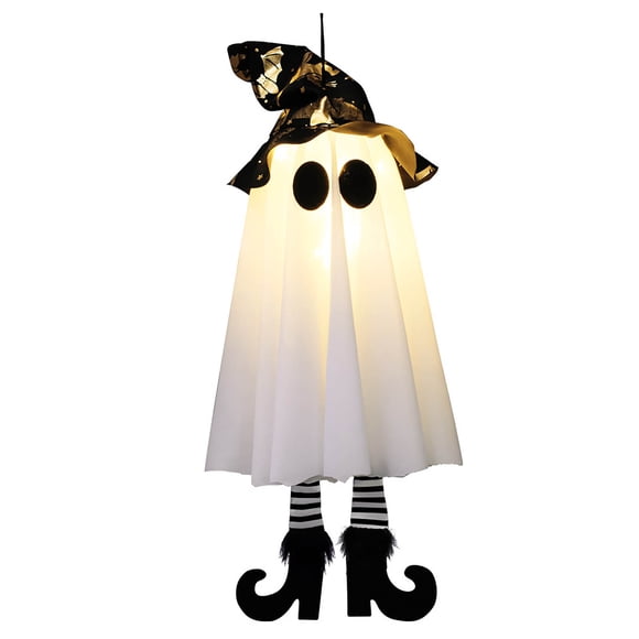 WMQPNNS Nouvelles Décorations d'Halloween Tendance Veilleuses Sorcière avec et Design à Talon Haut Modes d'Éclairage Réglables pour les Fêtes Offres du Jour Liquidation