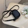 thumbnail image 3 of Bolso pequeño de cuero para mujer, de mensajero de diseñador, Mini de hombro con pintalabios sólidos, 3 of 6