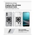 thumbnail image 2 of Funda Spigen Ultra Hybrid MagFit para el Galaxy S25 Edge, transparente, 2 of 7