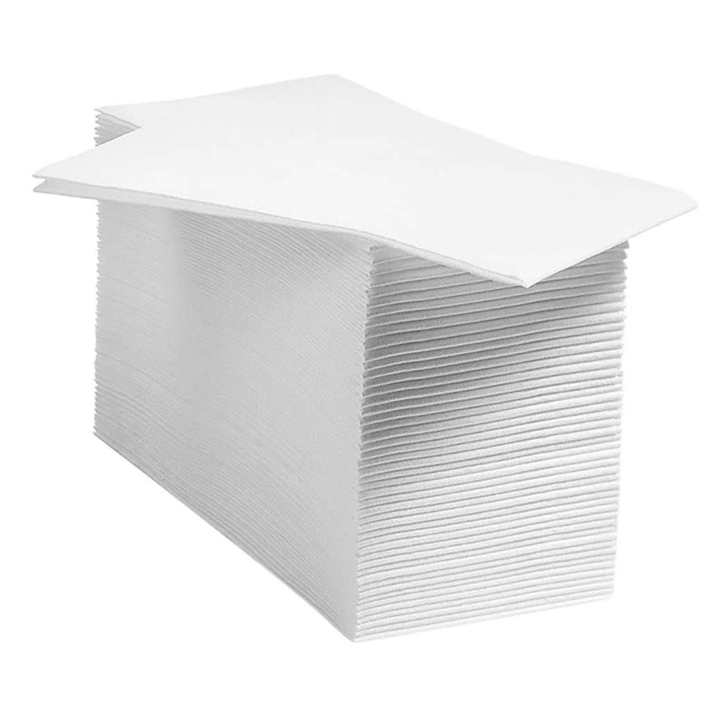 UPKOCH Disposable Hand Towels for Bathroom Paper Thick Folded Design Guest Towels 100pcs