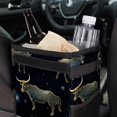 thumbnail image 6 of Taurus Constellation Foldable Car Garbage Can with Lid, Leak-Proof Mini Trash Can, Hanging Storage Bag for Car, 6 of 6