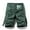 Army Green, variant on Miluxas Cargo Shorts for Men - Casual and Cotton 6 Inch Inseam Shorts Khaki 10(XL)
