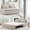 Beige, variant on Mjkone 3-in-1 Convertible Sleeper Sofa Bed, 63"Pull Out Bed for Apartment/Small Space, Upholstered Futon Sofa Bed, Grey