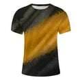 thumbnail image 4 of Men Tie Dye Graphic Tees,Tie Dye Shirt Men Big and Tall,Summer T Shirts for Men Lightweight Tie-Dye Short Sleeve Round Neck Tee, 4 of 4