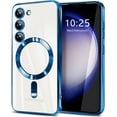 thumbnail image 1 of Tasnim Magnetic Case Designed for Samsung Galaxy S24 FE - Compatible with Charging & Accessories (Blue), 1 of 5