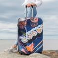 thumbnail image 7 of Hirioo Colorful Sushi Food Art for Elasticity Suitcase Cover (No luggage Included) Durable Luggage Protector Fits 18-32 Inch Luggage-X-Large, 7 of 7