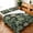 Dark Green, variant on Twin Size 3 Pieces Duvet Cover Sets Farm Sunflower Bee Bedding Set,Ultra Soft Comforter Cover with Decorative Pillow Shams,Luxury Quilt Covers for Bedroom Decor Watercolor Flower on Black