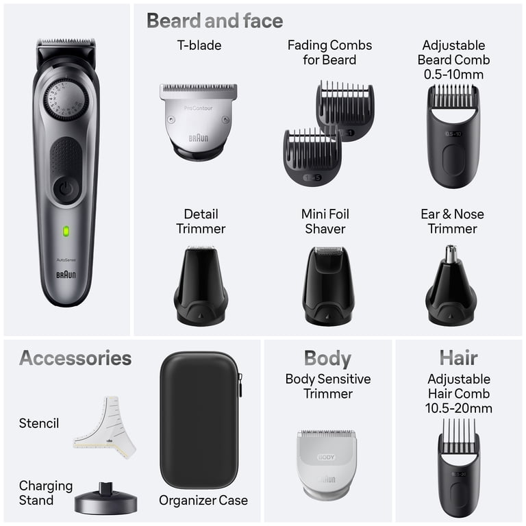 Braun Series 7 All-In-One Style Kit, 12-in-1 Grooming photo 8
