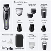 Braun Series 7 7440 All-In-One Style Kit, 12-in-1 Grooming Kit with Beard Trimmer & More