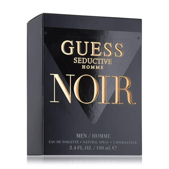 Guess Seductive Homme Noir 3.4 oz EDT Spray RETAIL