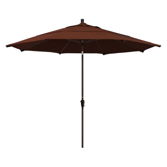 California Umbrella 11 ft. Aluminum Auto Tilt Patio Umbrella