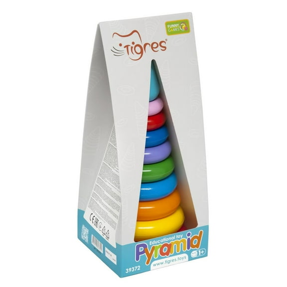 Tigres Pyramid LUX Assembly & Disassembly Puzzle, Toddler, 1 Each