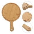 thumbnail image 4 of 1Set Pizza Serving Plate Khaki For Marriage Graduation Ceremony, 4 of 4