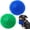 XL Large Set of 2, variant on Squeaky Balls for Dogs Small, Fetch Balls Rubber 3 Pack Bright Colors, TPR Puppy Toys, Squeaky Spike Toys for Small Puppy
