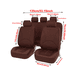 thumbnail image 2 of Funda De Asiento Cuero Coche Universal color bordo, 2 of 4