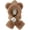 Khaki, variant on Plush Bear Ear Hooded Scarf for Women, 2-in-1 Faux Fur Bear Ear Hat & Scarf Set for Winter, Warm Windproof Cold Weather Accessory
