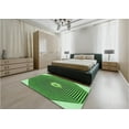 thumbnail image 4 of Ahgly Company Indoor Square Patterned Deep Emerald Green Area Rugs, 4' Square, 4 of 6