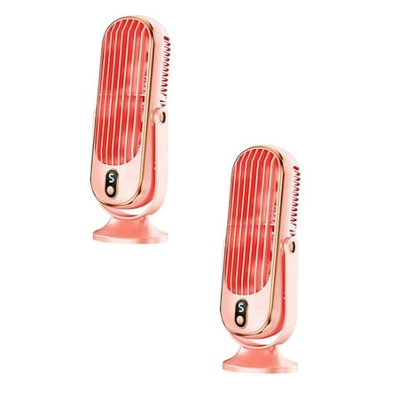 

YSJZBS Desk Fan Cold Fan Desktop Oscillating Fan For Indoors Portable USB Rechargeable Car Home Brushless Motor Small Fan Head Fan Small Fan With 3 Speeds For Bedroom Home Office *2PCS