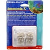 Penn-Plax Ammonia-X Replacement Zeolite Media Cartridges (2 Pack) Choose E, Undertow and Perfecto Perfect-A-Flow Filters or Universal Provides Chemical Filtration for Modern Aquariums (E Filter)