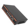 thumbnail image 1 of PoE Switch, 10 Port Gigabit Ethernet PoE Switch, Unmanaged 802.3af Compliant PoE Switch, Plug And Play, For Router, NVR Connections, IP Cameras, VoIP Phones, 1 of 8