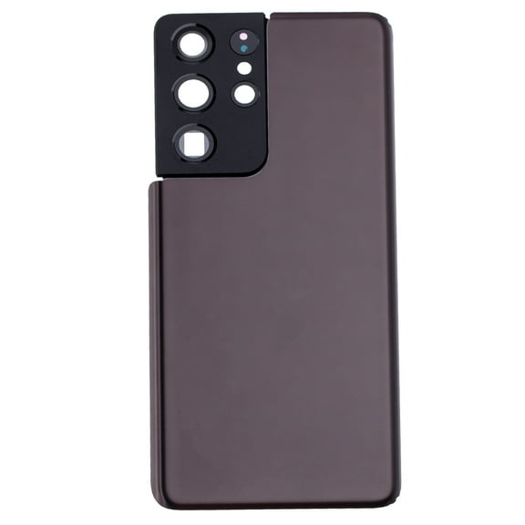 Replacement Back Housing Cover With Camera Lens For Samsung Galaxy S21 Ultra 5G (SM-G998W) - Phantom Brown