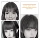 thumbnail image 5 of 3pcs Clip en Bangs Clip en bolsas de golpe Falsas extensiones de cabello para mujeres, 5 of 6