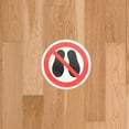 thumbnail image 4 of QUMIIRITY 3Pcs Safety Warning Sign Stickers No Step Adhesive Decals for Workplaces and Pools, 4 of 8