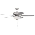 thumbnail image 3 of P211BN5-52BNGW Craftmade Lighting Pro Plus 211 Series - 52 Inch 5 Blade Ceiling Fan with Bowl Light Kit, 3 of 16