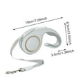 thumbnail image 4 of Auto Retractable Pet Leash for Dogs and Cats - One-Handed Control Adjustable Rope Leash with Comfortable Grip and Durable Design, 4 of 7