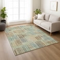 thumbnail image 6 of Addison Rugs Chantille Indoor/Outdoor Transitional Stripes Celery Machine Washable Rectangle Rug, 9' x 12', 6 of 8