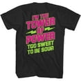 thumbnail image 3 of Macho Man Too Sweet Black Adult T-Shirt, 3 of 3