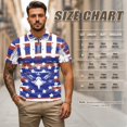 thumbnail image 6 of Aplkyhs American Flag Eagle Matching Couple Sport Shirts Quarter Zip Matching Golf Shirts for Couple Mens Shirts Casual Soft and Comfortable Moisture Wicking for Outdoor, 6 of 6