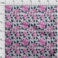 thumbnail image 3 of oneOone Viscose Chiffon Lavender Fabric Floral Quilting Supplies Print Sewing Fabric By The Yard 42 Inch Wide, 3 of 4