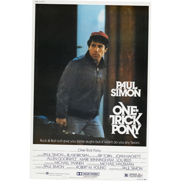 One Trick Pony Movie Poster 11"x17" 11x17