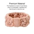thumbnail image 4 of Guardurnaity Lazos para el cabello de cara ajustable Diademas de vellón de coral para spa Baño Yoga Type10 NO10, 4 of 6