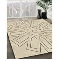 thumbnail image 2 of Ahgly Company Indoor Rectangle Patterned Moccasin Beige Area Rugs, 2' x 5', 2 of 6