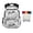 Ball Pattern, variant on Color Your Own Backpack for Girls Boys DIY Coloring Ball School Backpacks Color Your Own Book Bag Personalized Doodle Schoolbag with 8 Fabric Markers