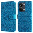 thumbnail image 1 of Funda tipo cartera GANGXUN para OnePlus Nord 3 , diseño girasol, cuero PU, soporte, cierre magnético, tarjetero, 1 of 5