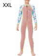 thumbnail image 3 of Greeniant Traje de neopreno para niños de 2MM, traje de baño de una pieza, conjunto de esnórquel, surf de neopreno, traje de baño de nailon Deportes acuáticos XXL, 3 of 6