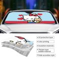 thumbnail image 4 of Windshield Sun Shade Foldable Car Front Window Sunshade For Car Suv Trucks Vans - Best Heat Shield Blocker Visor Cover Blocks Uv Rays And Keeps Your Vehicle Cool-Medium, 4 of 4