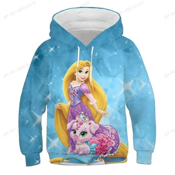 Nueva Sudadera con capucha de Frozen Elsa para ninos de 3 4 5 7 9 y 11 anos Sudadera con capucha de manga larga adecuada para ninas pequenas sueter de Manga Antumn