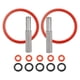 thumbnail image 2 of Kit de reparación de cafeteras, juego de brocas profesionales de repuesto para quitar tornillos 2x broca y anillo, 2 of 9