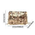 thumbnail image 3 of Women's Sparkly Sequin Crossbody Purse Evening Clutch Handbag Bag with Chain Strap, 3 of 5
