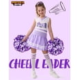 thumbnail image 2 of Disfraz de animadora Spooktacular Creations para niñas, color morado, 2 of 6